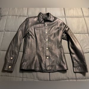 Custom Made 100% Leather Shirt